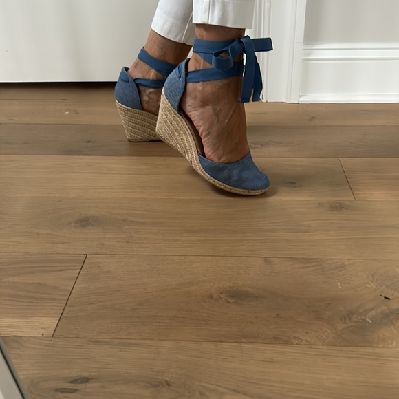 Chambray blue espadrilles - Picture 2 of 6